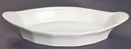 Heritage White 9" Augratin by Pfaltzgraff