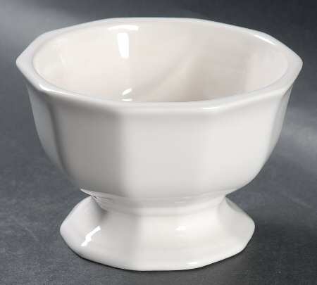 Heritage White China Sherbet