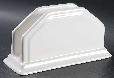 Heritage White Napkin Holder