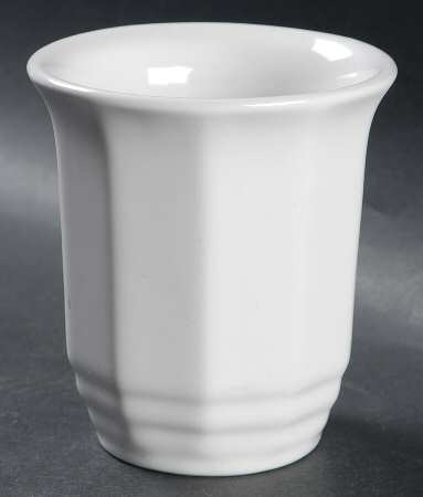 Heritage White China Bathroom Tumbler