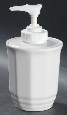 Heritage White Lotion Dispenser