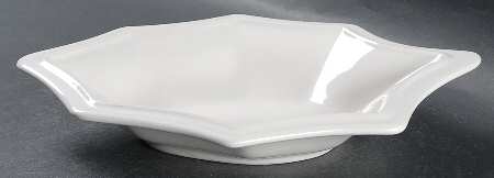 Heritage White Large Leaf Dish