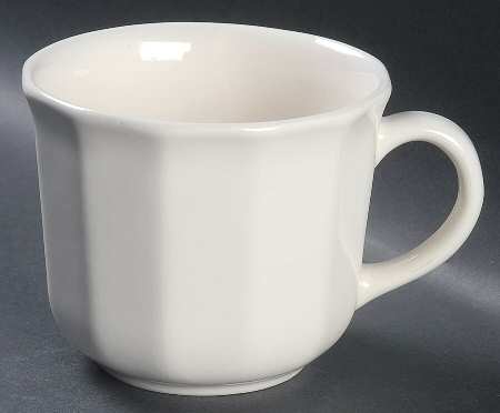 Heritage White Oversized Cup