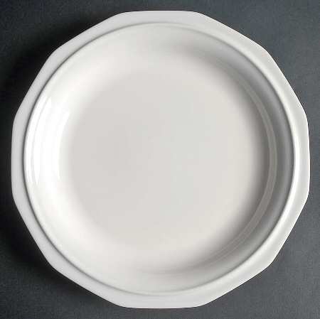 Heritage White Breakfast Plate