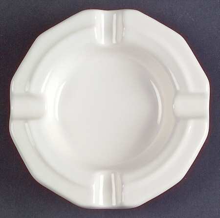 Heritage White 3" Ashtray