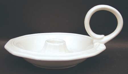 Heritage White Candleholder
