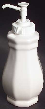 Heritage White Lotion Dispenser