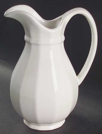 Heritage White Pitcher-56 Oz (For Bowl Set)