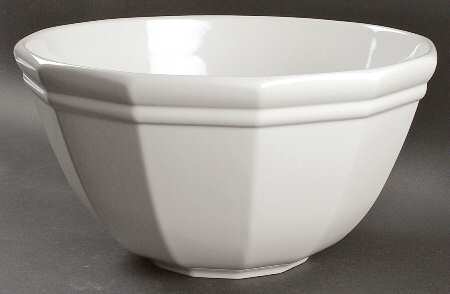 Heritage White Dough Bowl