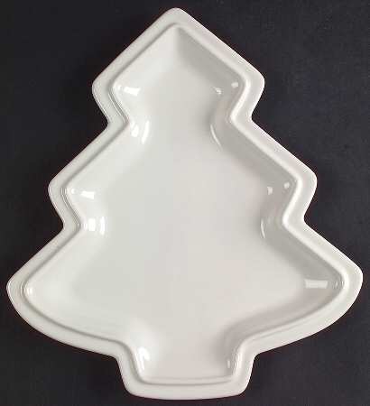 Heritage White 1 Part Small Tree Shaped Dish