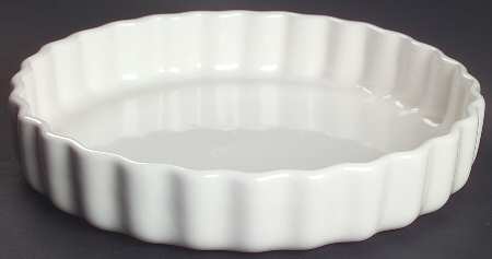 Heritage White 9" Quiche by Pfaltzgraff