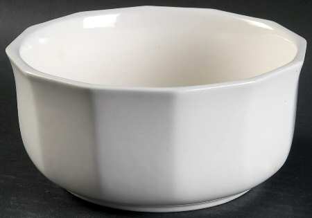 Heritage White 6" Round Vegetable Bowl