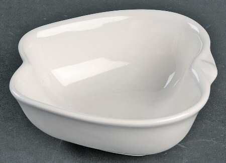 Heritage White Small Baked Apple Dish
