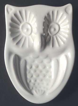 Heritage White Spoon Rest/Holder (Holds 3 Spoons)