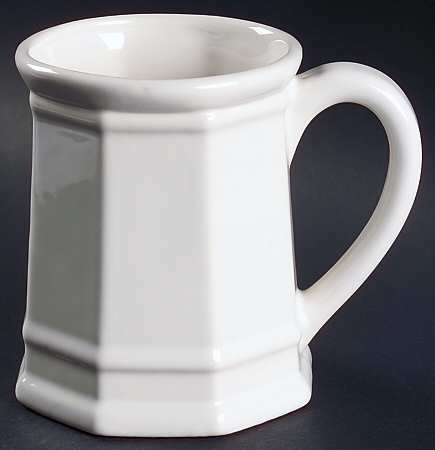 Heritage White Tankard