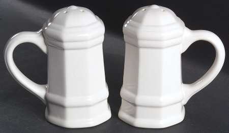 Heritage White Stove Top Salt & Pepper Set