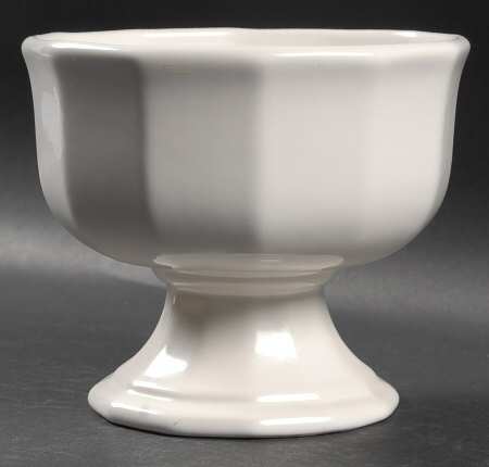 Heritage White 5" Footed Planter