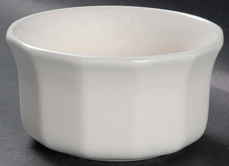 Heritage White Open Butter Tub