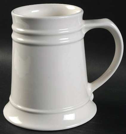 Heritage White Tankard