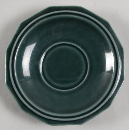 Heritage Williamsburg Blue Green Saucer
