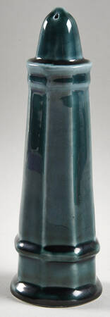 Heritage Williamsburg Blue Green Oversized Salt Shaker