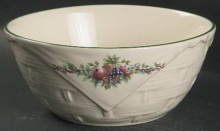 Holly Joy Basket Bowl
