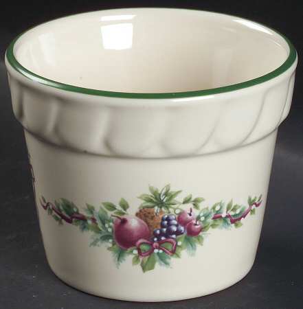 Holly Joy Votive Flower Pot