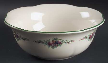 Holly Joy Holiday Serving Bowl