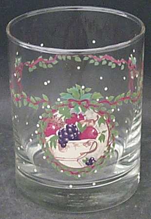 Holly Joy 12 Oz Glassware Double Old Fashioned