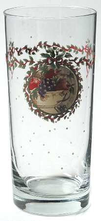Holly Joy 14 Oz Glassware Tumbler
