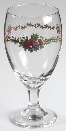 Holly Joy 14 Oz Glassware Iced Tea