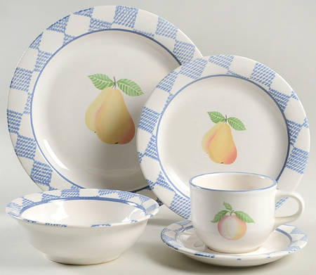 Hopscotch (Fruit) 5 Piece Place Setting