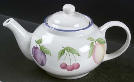 Hopscotch (Fruit) Teapot & Lid