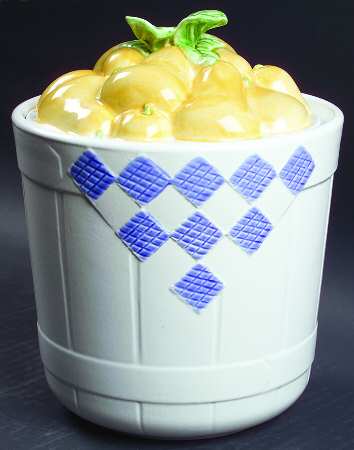 Hopscotch (Fruit) 6" Canister & Lid