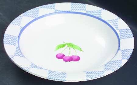 Hopscotch (Fruit) Rim Soup Bowl