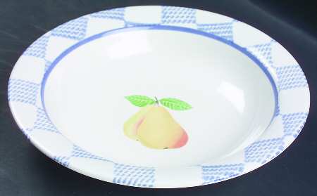 Hopscotch (Fruit) Rim Soup Bowl