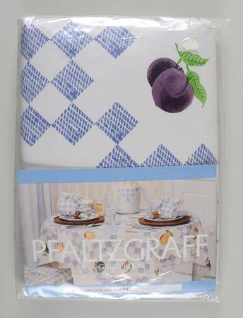 Hopscotch (Fruit) 60" X 84" Rectangular Vinyl Tablecloth