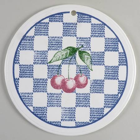Hopscotch (Fruit) Round Melamine Cutting Board