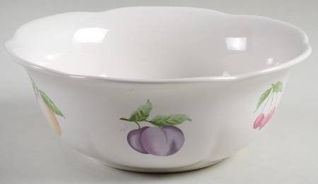 Hopscotch (Fruit) Holiday Serving Bowl