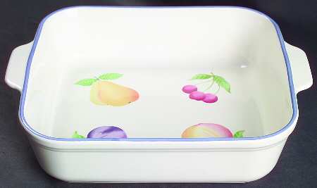 Hopscotch (Fruit) 10" Square Baker