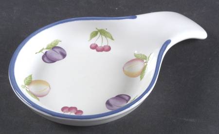 Hopscotch (Fruit) Spoon Rest/Holder (Holds 1 Spoon)