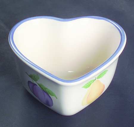 Hopscotch (Fruit) Heart Shaped Custard Cup