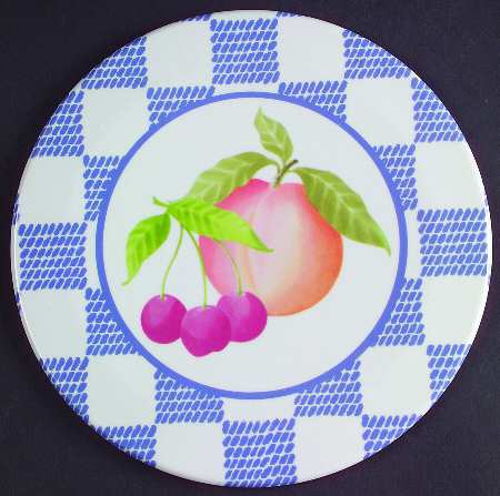 Hopscotch (Fruit) Melamine/Melmac Trivet
