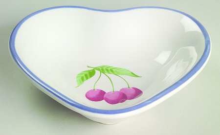 Hopscotch (Fruit) Heart Shaped Dish