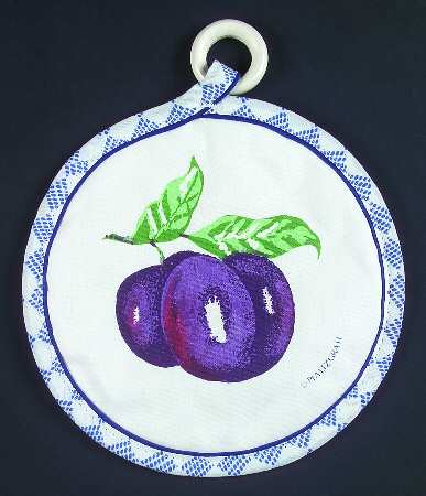 Hopscotch (Fruit) Cloth Potholder