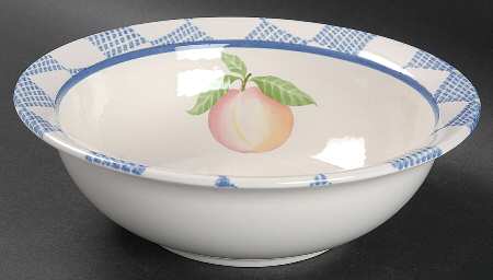 Hopscotch (Fruit) 8" Round Vegetable Bowl