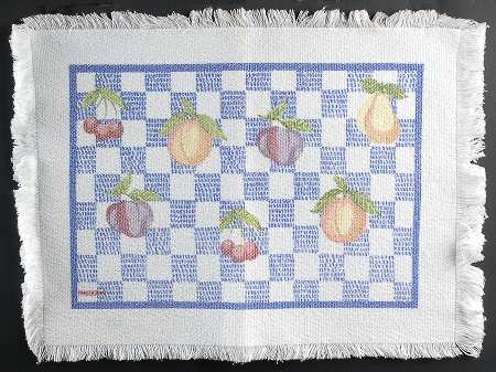 Hopscotch (Fruit) Cloth Placemat