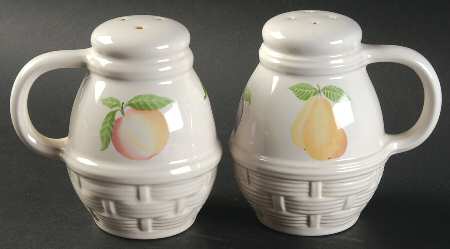 Hopscotch (Fruit) Stove Top Salt & Pepper Set