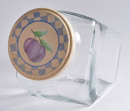 Hopscotch (Fruit) Large Glassware Canister