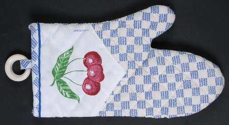 Hopscotch (Fruit) Cloth Oven Mitt
